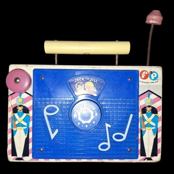 Fisher-Price Blue and Pink Musical Toy - Picture 1 of 10